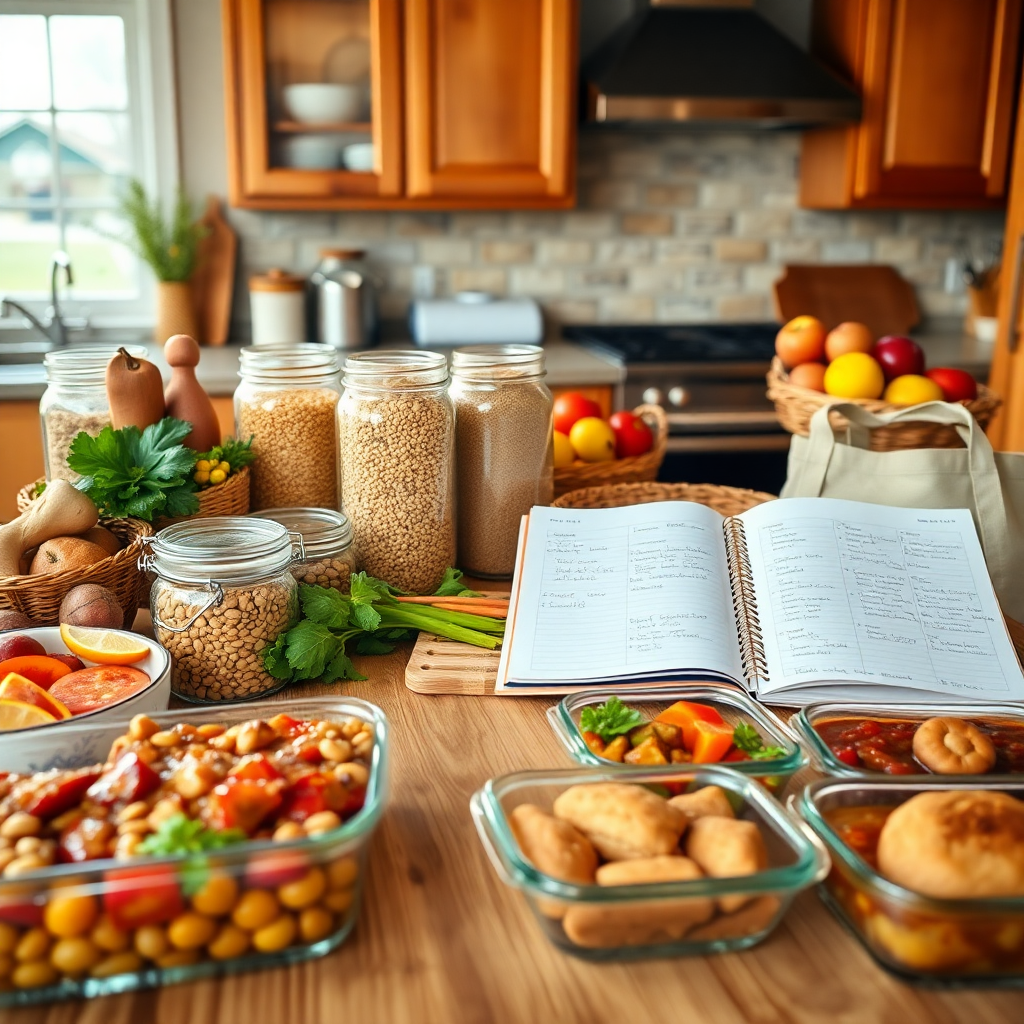 Meal planning for a family of 4 on a budget Canada